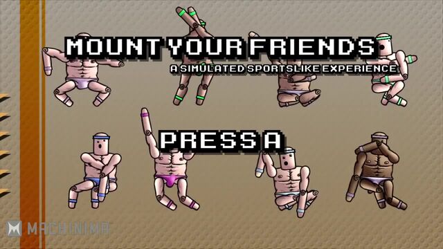 SWINGING DICK PHYSICS - Mount Your Friends Gameplay!